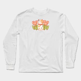 Tulip Cat Long Sleeve T-Shirt